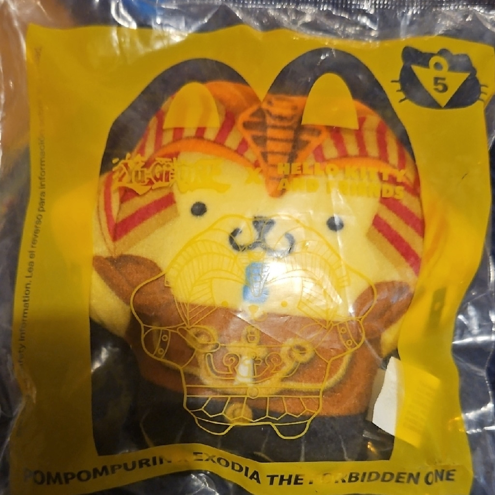 Yu-Gi-Oh x Hello Kitty | Pompompurin McDonald's Happy Meal Plush Toy